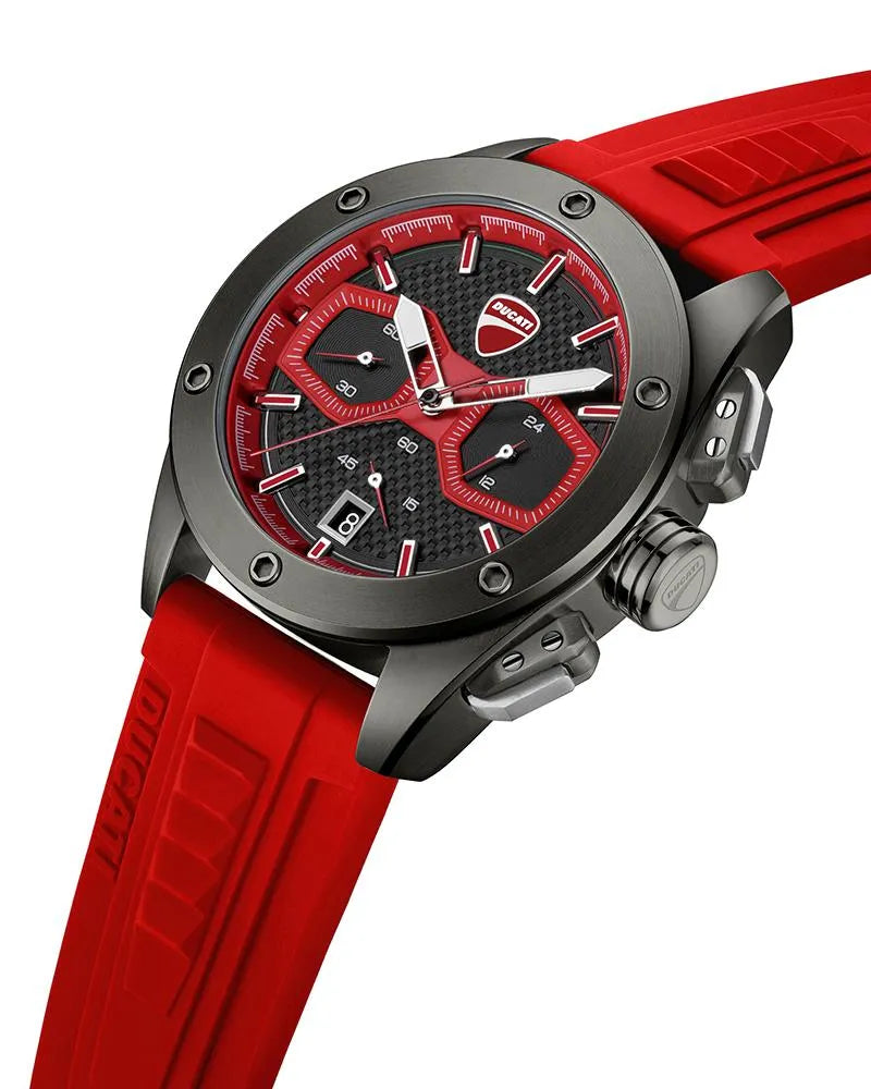 Ducati Supermotos DTWGO0002206W Black Dial Men&