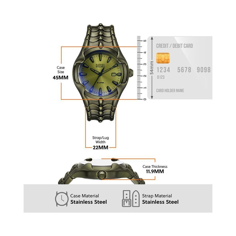 DIESEL Men Vert DZ2221