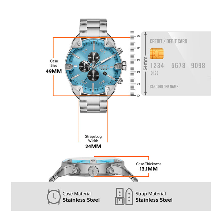 DIESEL Men Spiked - DZ4655