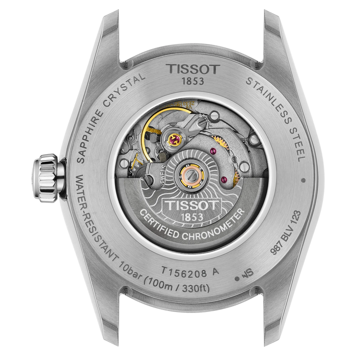 Tissot Ballade 30mm Swiss Automatic Chronometer Sapphire Stainless Steel Women's Watch