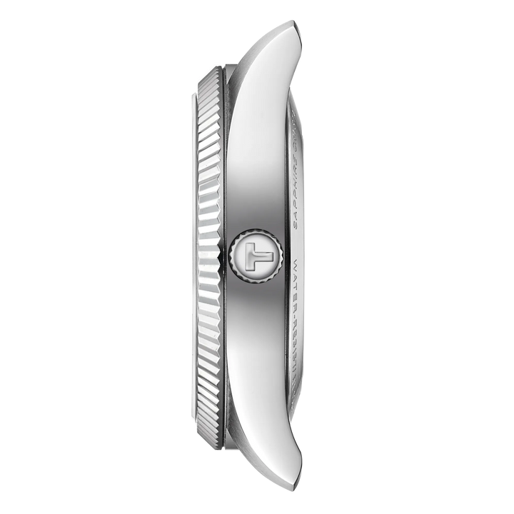 Tissot Ballade 39mm COSC Certified Swiss Automatic Watch with Fluted Bezel