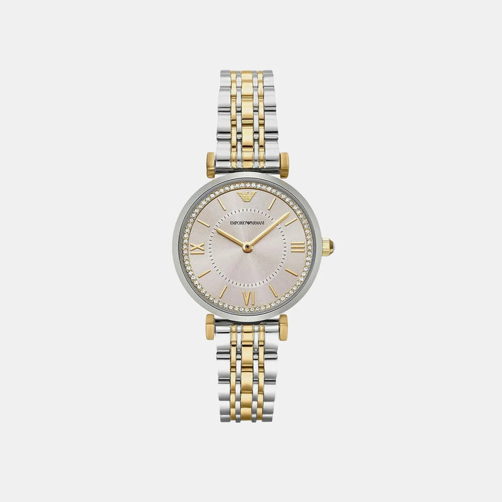 Emporio Armani AR11702 Champagne Sunray Dial Women&