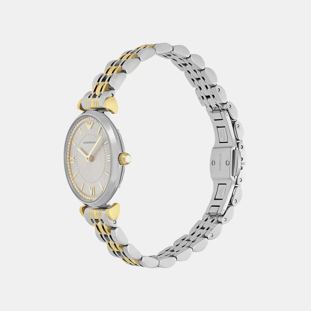 Emporio Armani AR11702 Champagne Sunray Dial Women&