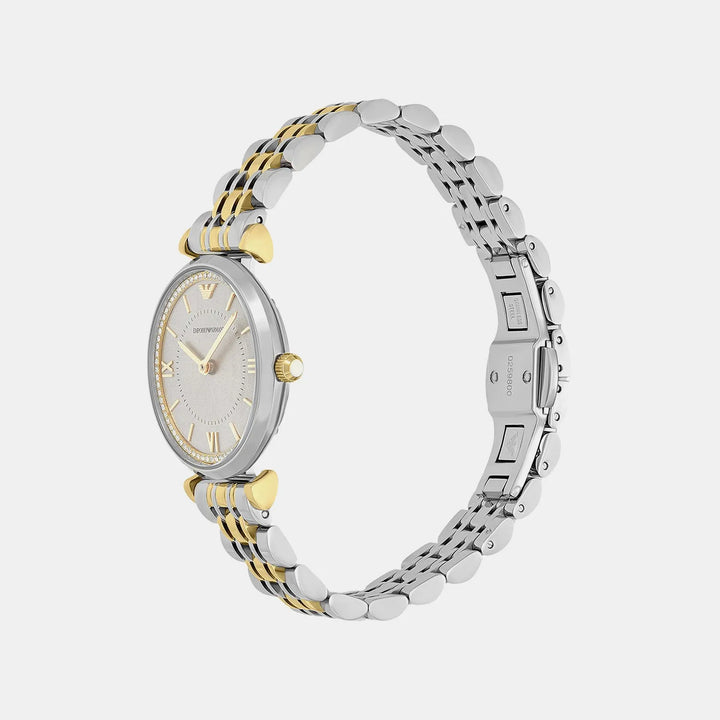 Emporio Armani AR11702 Champagne Sunray Dial Women&