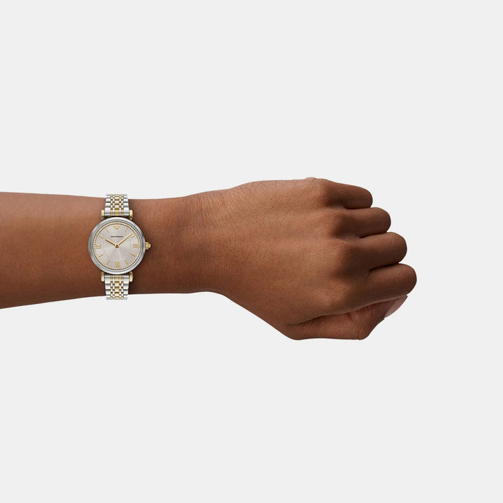 Emporio Armani AR11702 Champagne Sunray Dial Women&