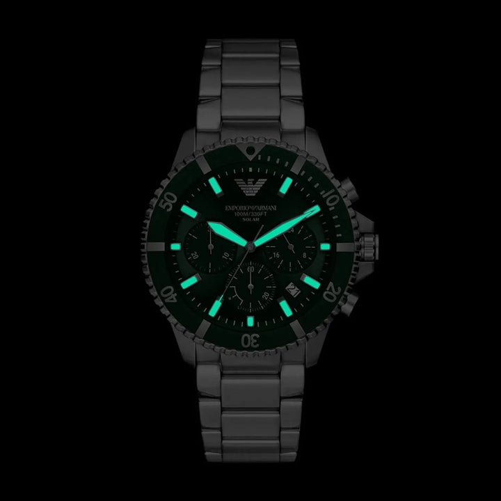 Emporio Armani AR11741 Green Dial Men&