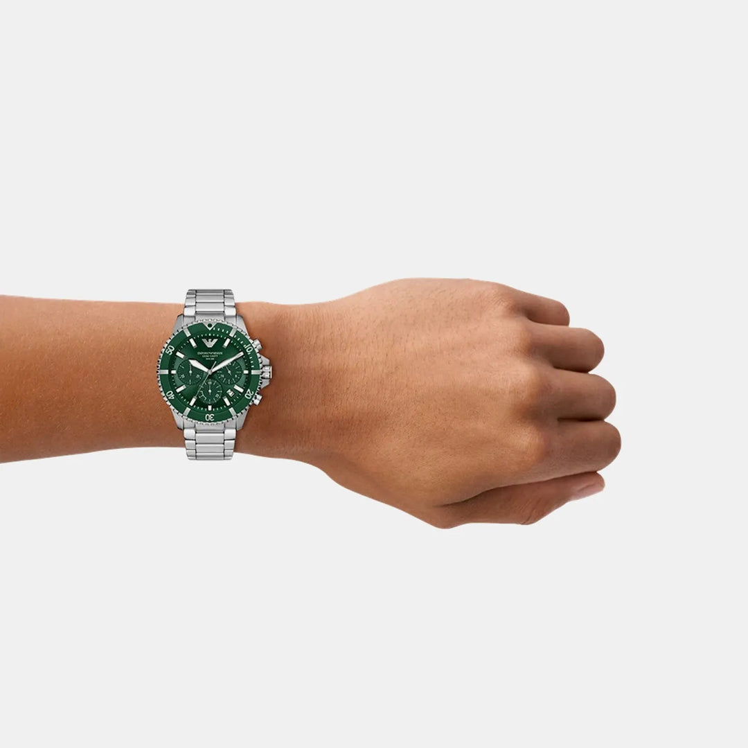 Emporio Armani AR11741 Green Dial Men&