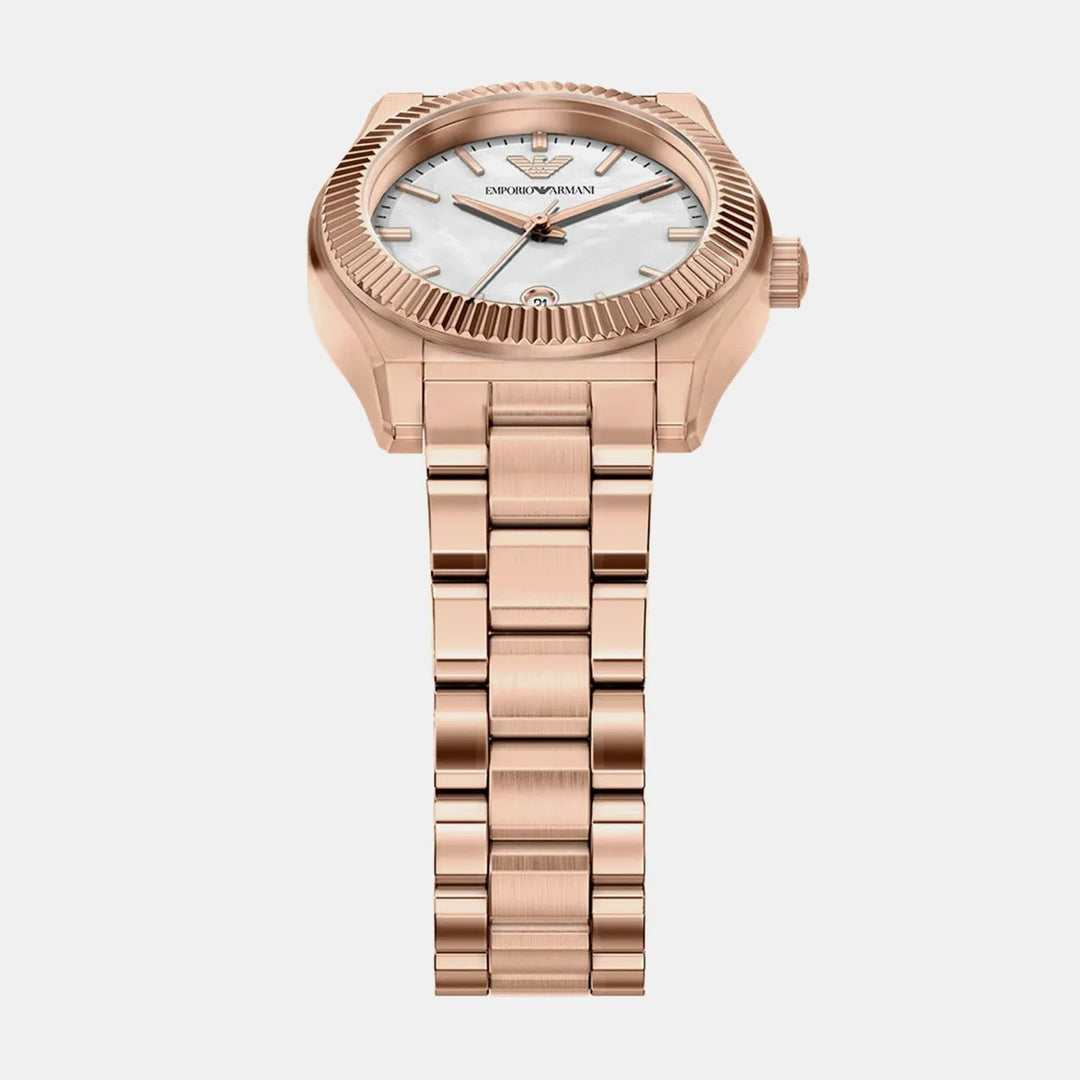 Emporio Armani AR11762 Mother Of Pearl Dial Women&