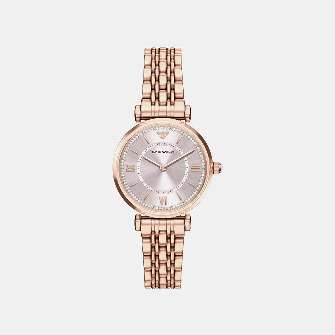 Emporio Armani AR11767 Pink Dial Women&