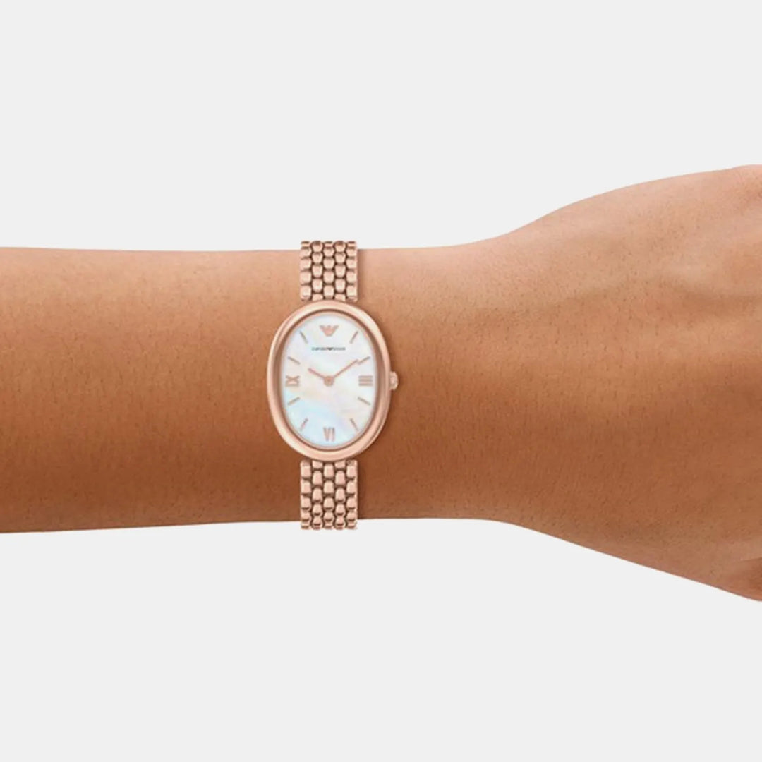 Emporio Armani AR11775 Mother Of Pearl Dial Women&