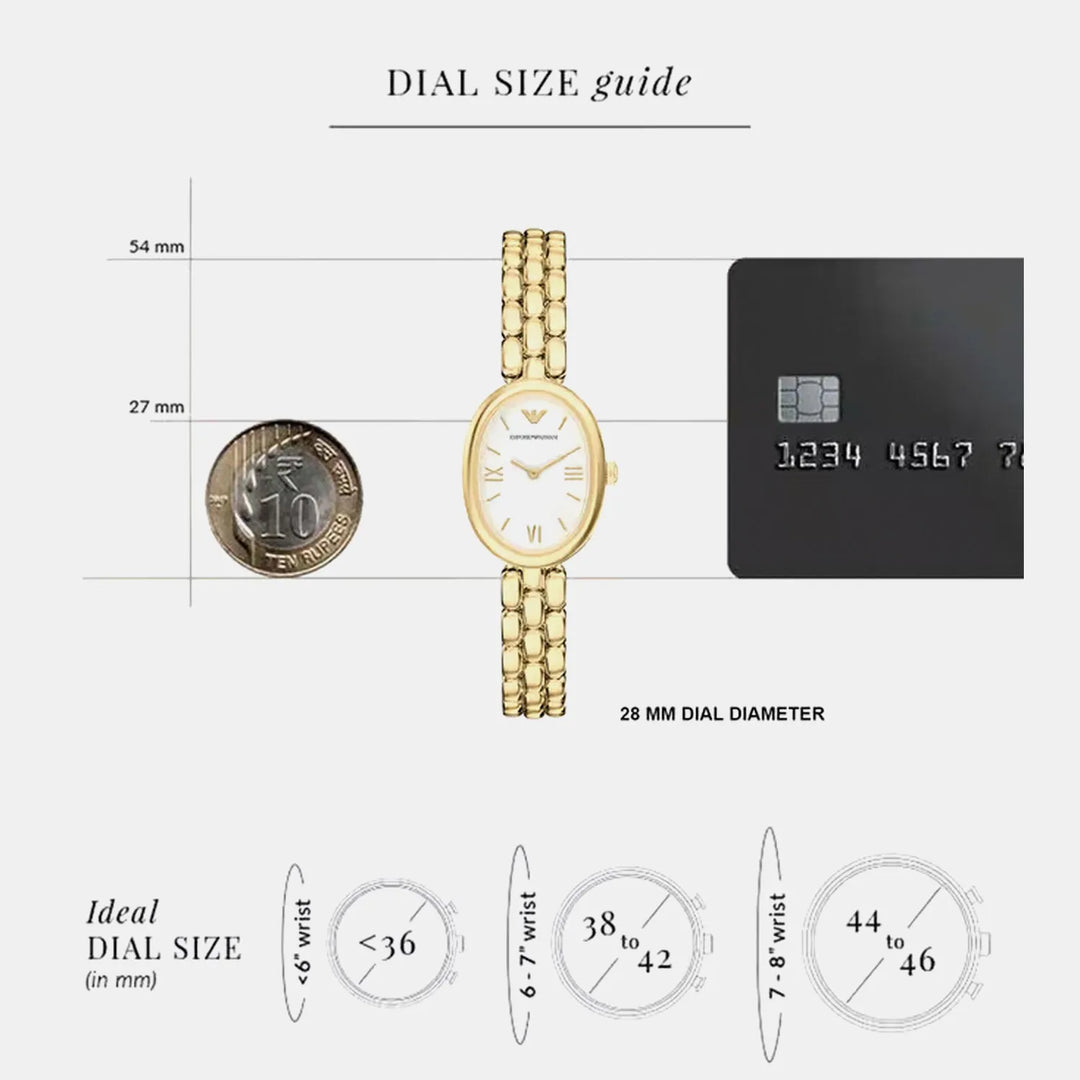 Emporio Armani AR11777 Mother of Pearl Dial Women&