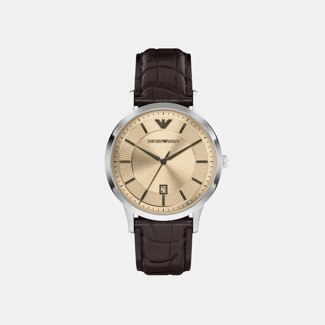 Emporio Armani AR11783 Beige Dial Men&