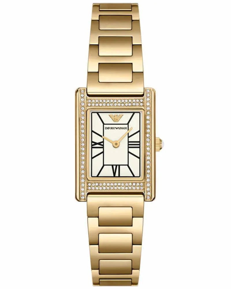 Emporio Armani Genni AR11659 White Dial Women&