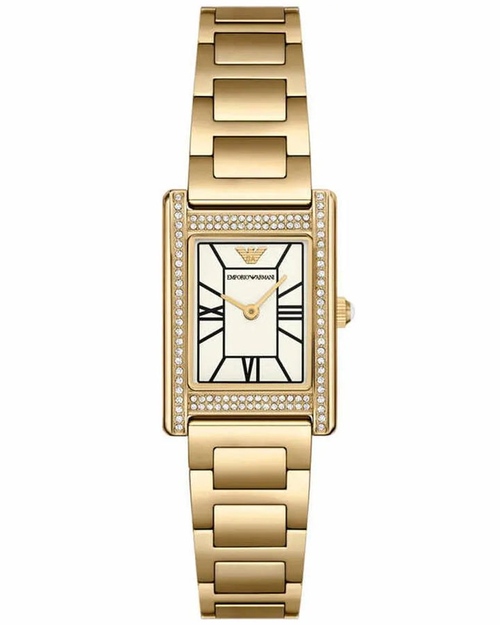 Emporio Armani Genni AR11659 White Dial Women&