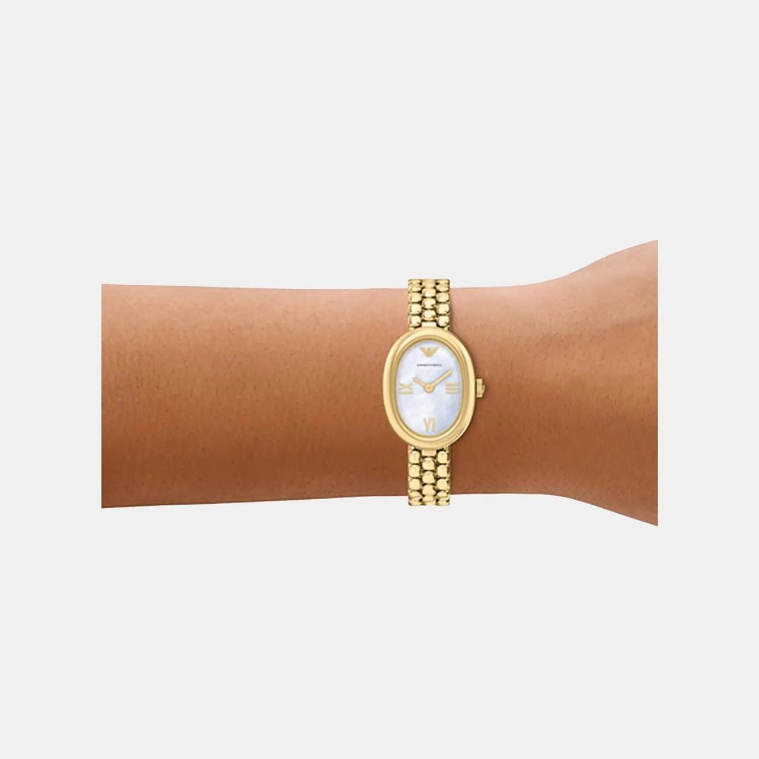 Emporio Armani Mother of Pearl Dial Women&