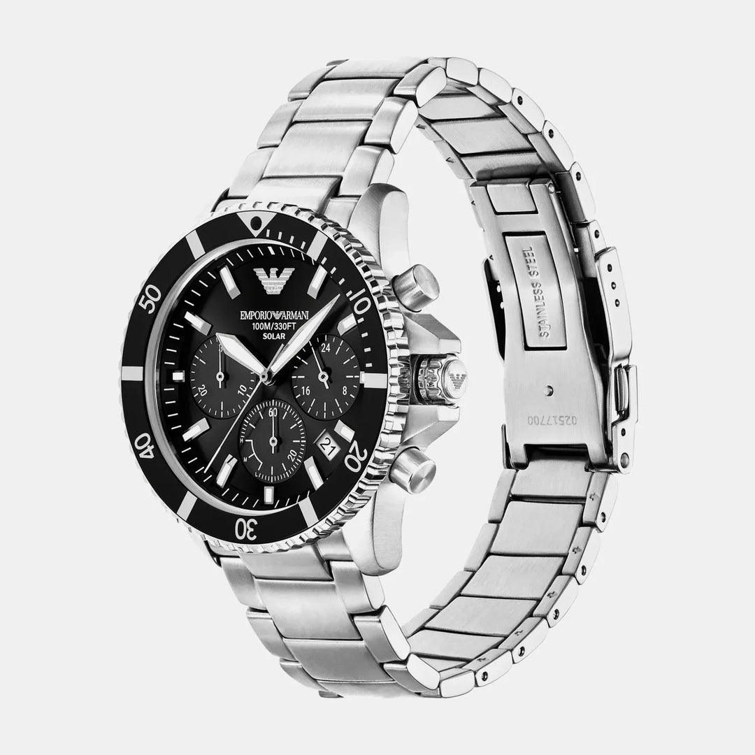 Emporio Armani World Explorer AR11739 Black Dial Men&