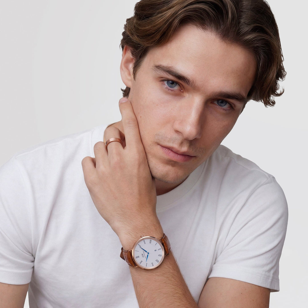 Daniel Wellington DW00100918K Rose Gold Dial Men&