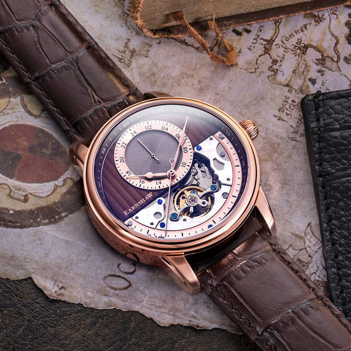 Earnshaw Longitude Regulator Open Heart Regulator Open Heart Brown