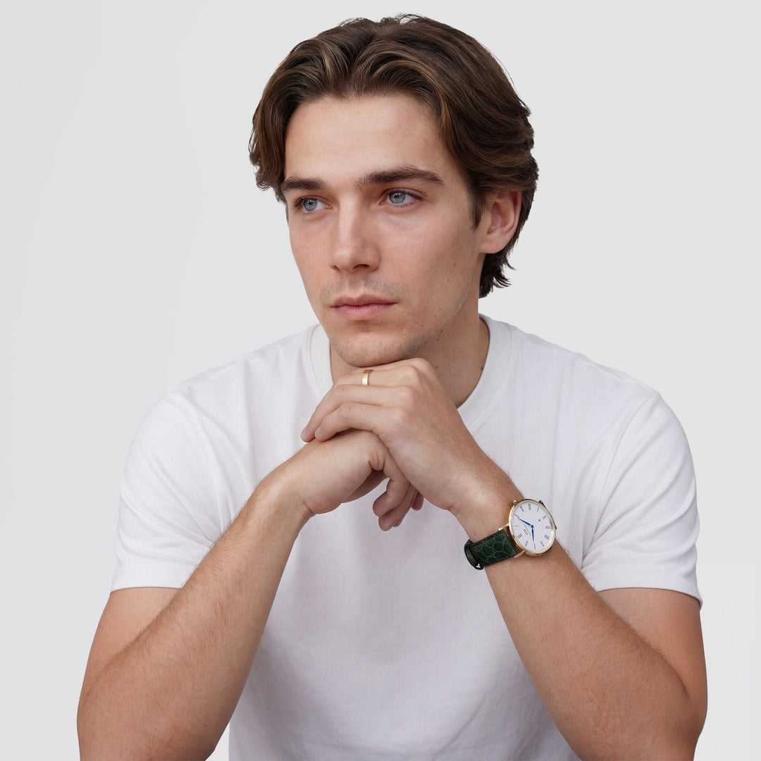 Daniel Wellington DW00100917K Green Dial Men&