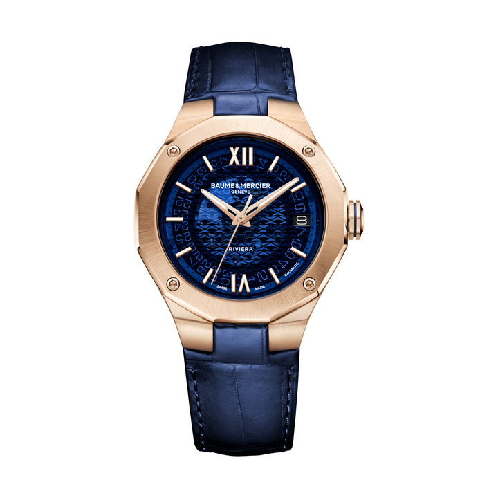 Baume &amp; Mercier Riviera 10815 Automatic Blue Dial Men&