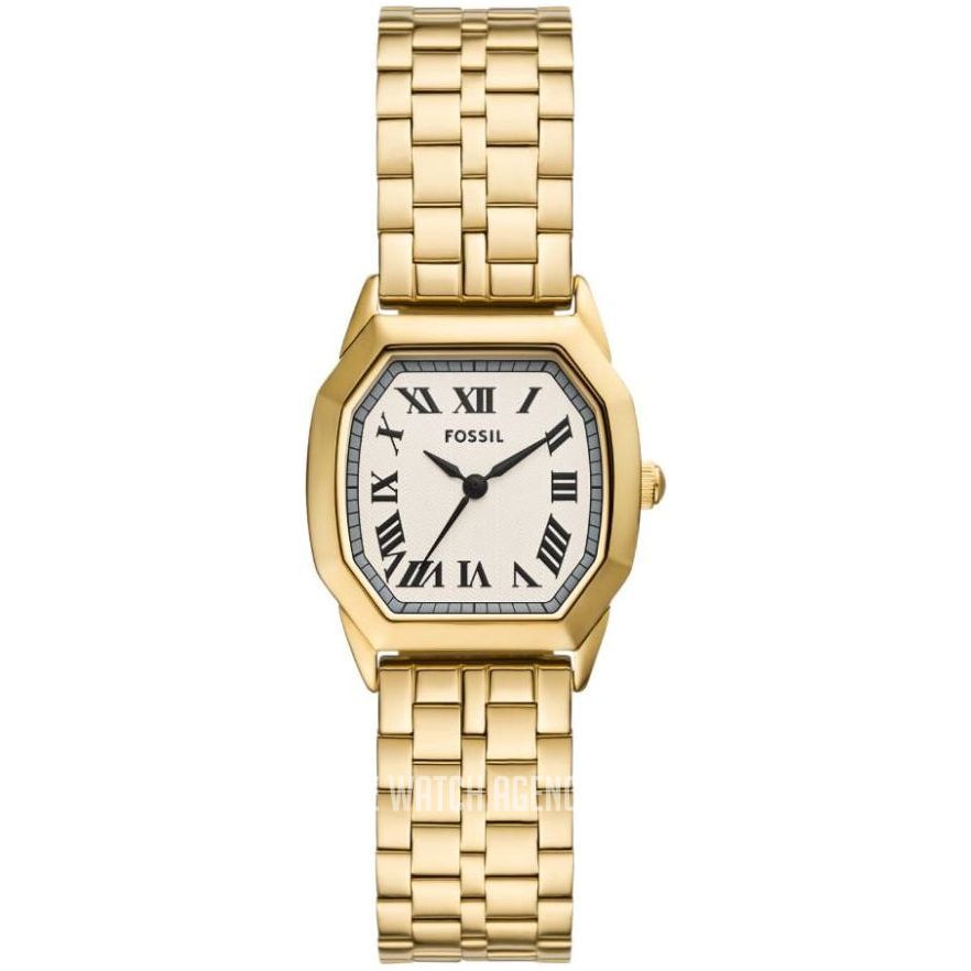 Fossil Harlow Gold Plated Bracelet Watch ES5361