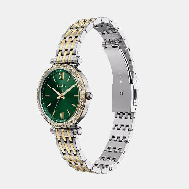 Fossil Carlie ES5439 Green Dial Women&