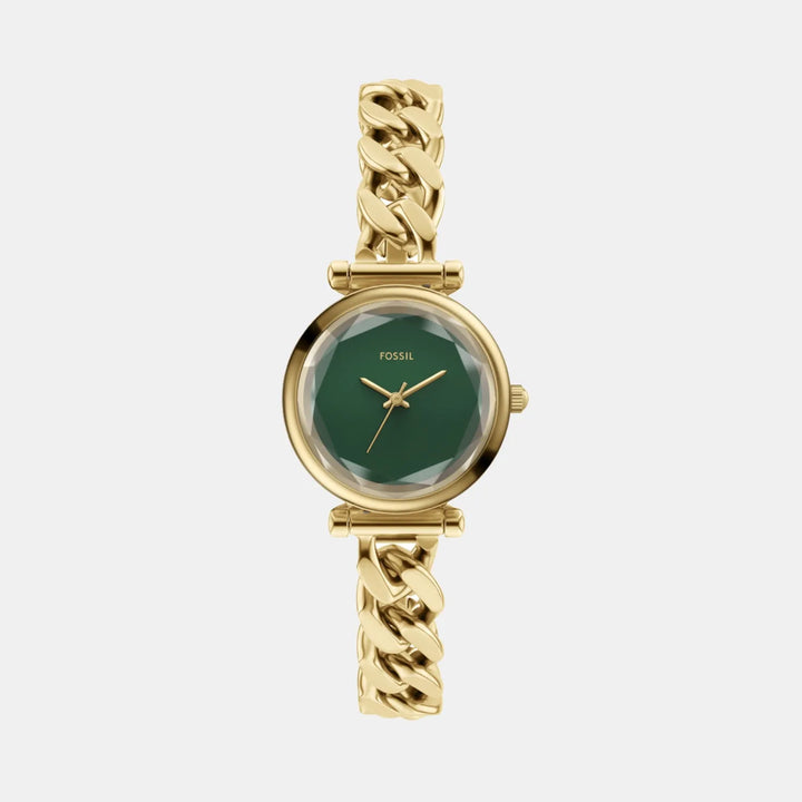Fossil Carlie ES5441 Green Dial Women&
