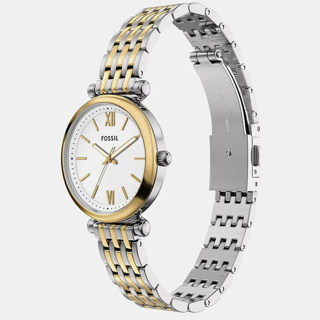 Fossil Carlie ES5450SET Silver Dial Women&