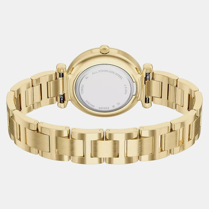 Fossil Carlie ES5465 Gold Dial Women&