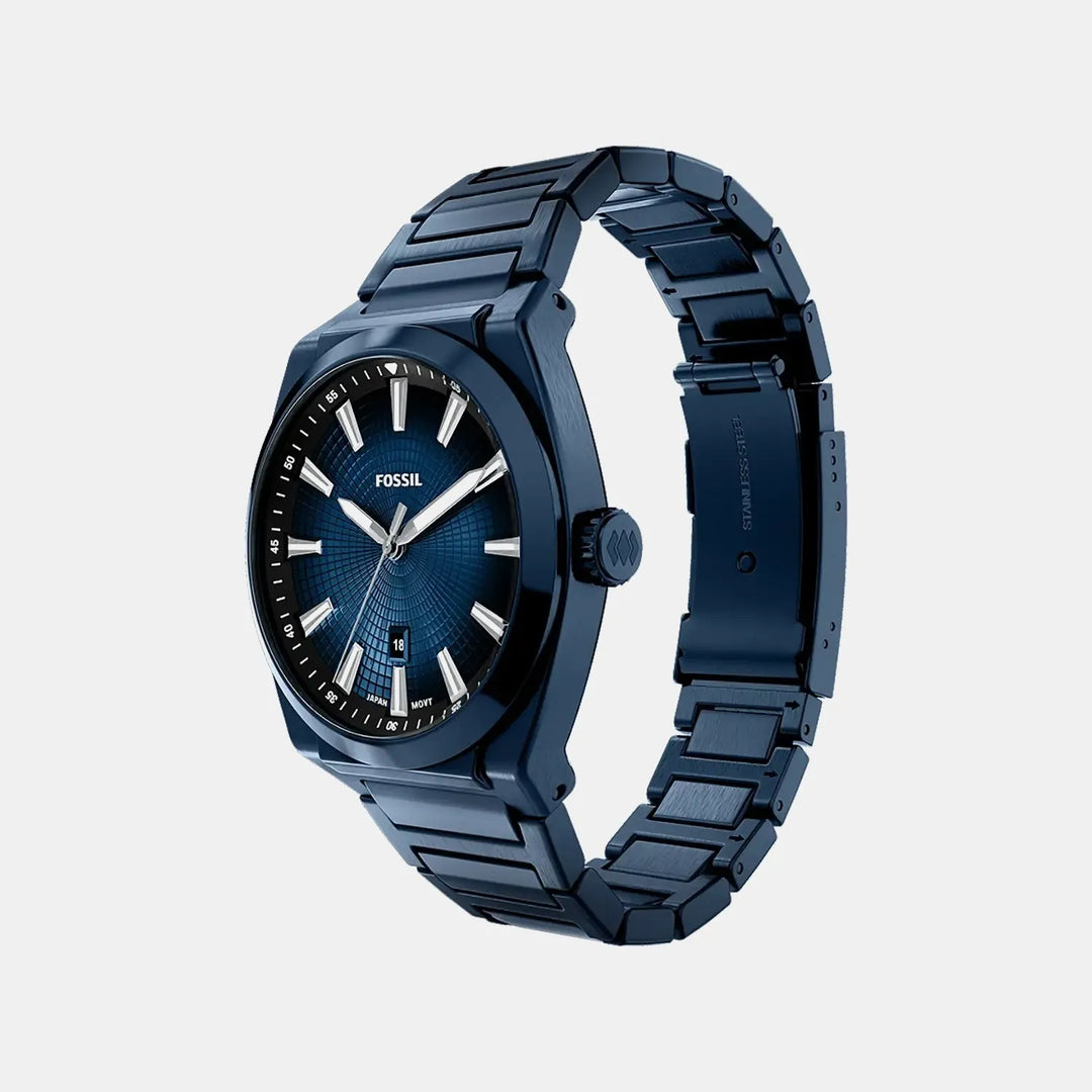 Fossil Everett FS6169 Blue Dial Men&