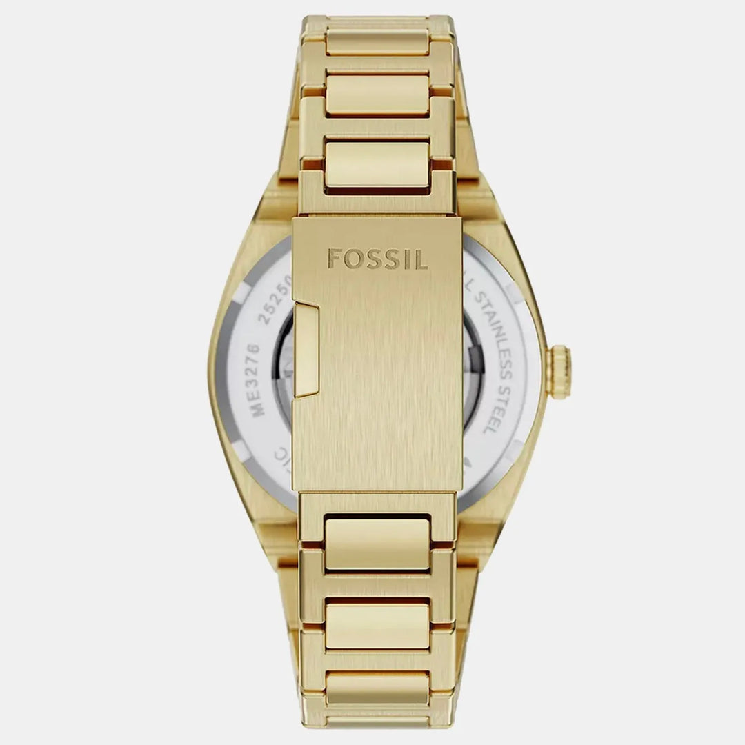 Fossil Everett ME3276 Men Automatic Green Dial Stainless Steel Watch