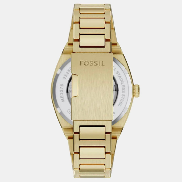 Fossil Everett ME3276 Men Automatic Green Dial Stainless Steel Watch