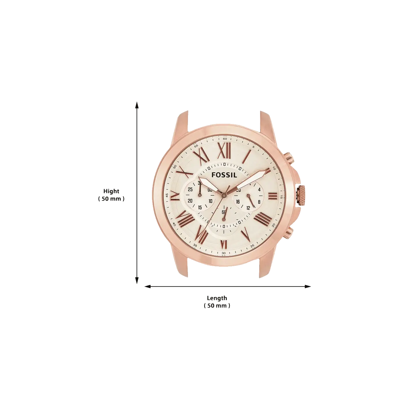 Fossil FS4991 Grant Chronograph Analog Watch For Men The Watch Factory