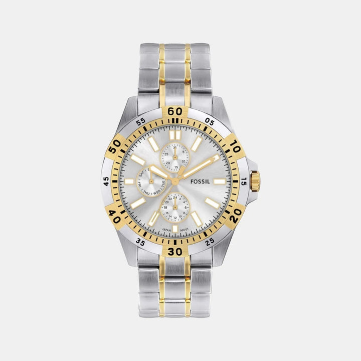 Fossil Garrett FS6148 Chronograph Silver Dial Men&