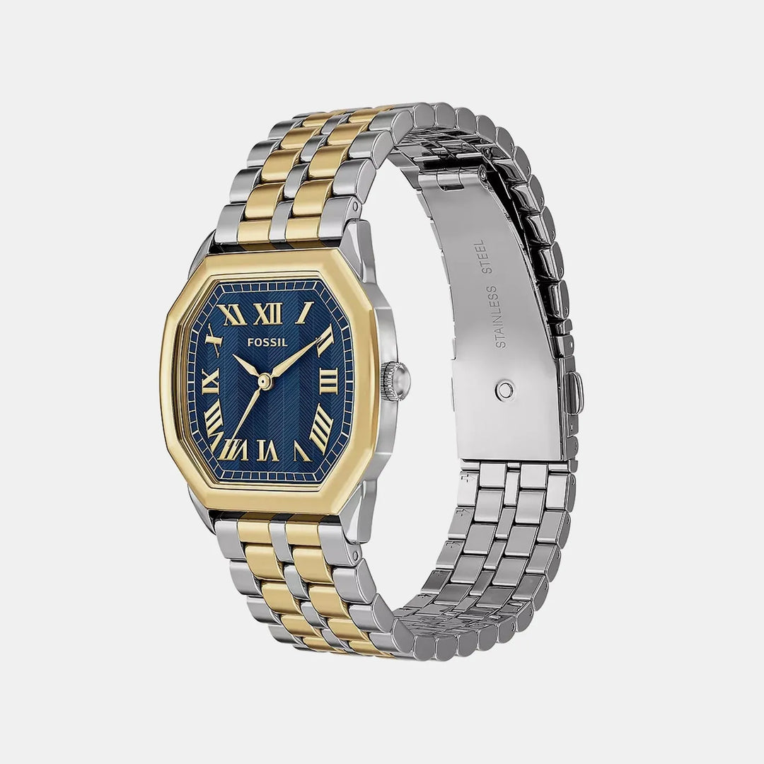 Fossil Harlow ES5480 Blue Dial Women&