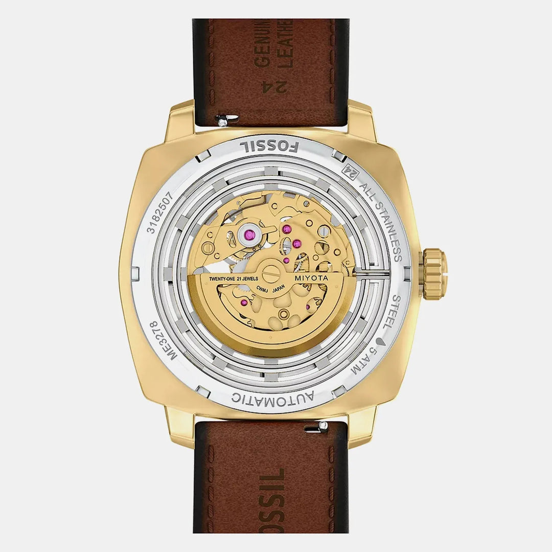 Fossil ME3278 Automatic Gold Dial Men&