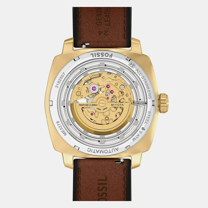 Fossil ME3278 Automatic Gold Dial Men&