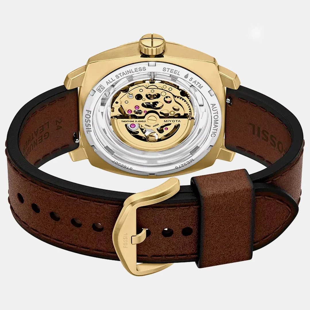 Fossil ME3278 Automatic Gold Dial Men&