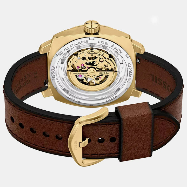 Fossil ME3278 Automatic Gold Dial Men&