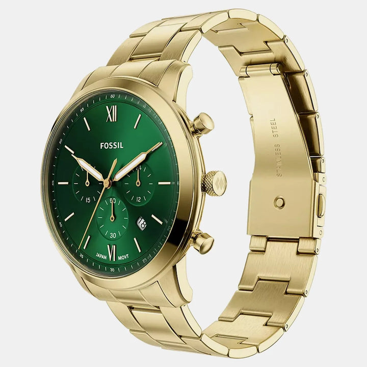 Fossil Neutra FS6164 Green Dial Chronograph Men&
