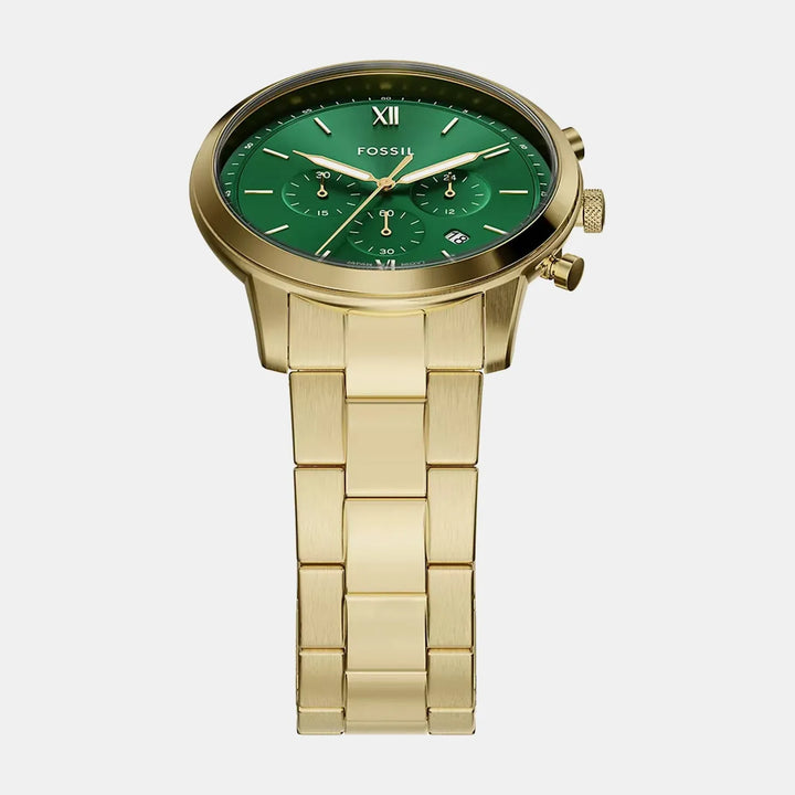 Fossil Neutra FS6164 Green Dial Chronograph Men&