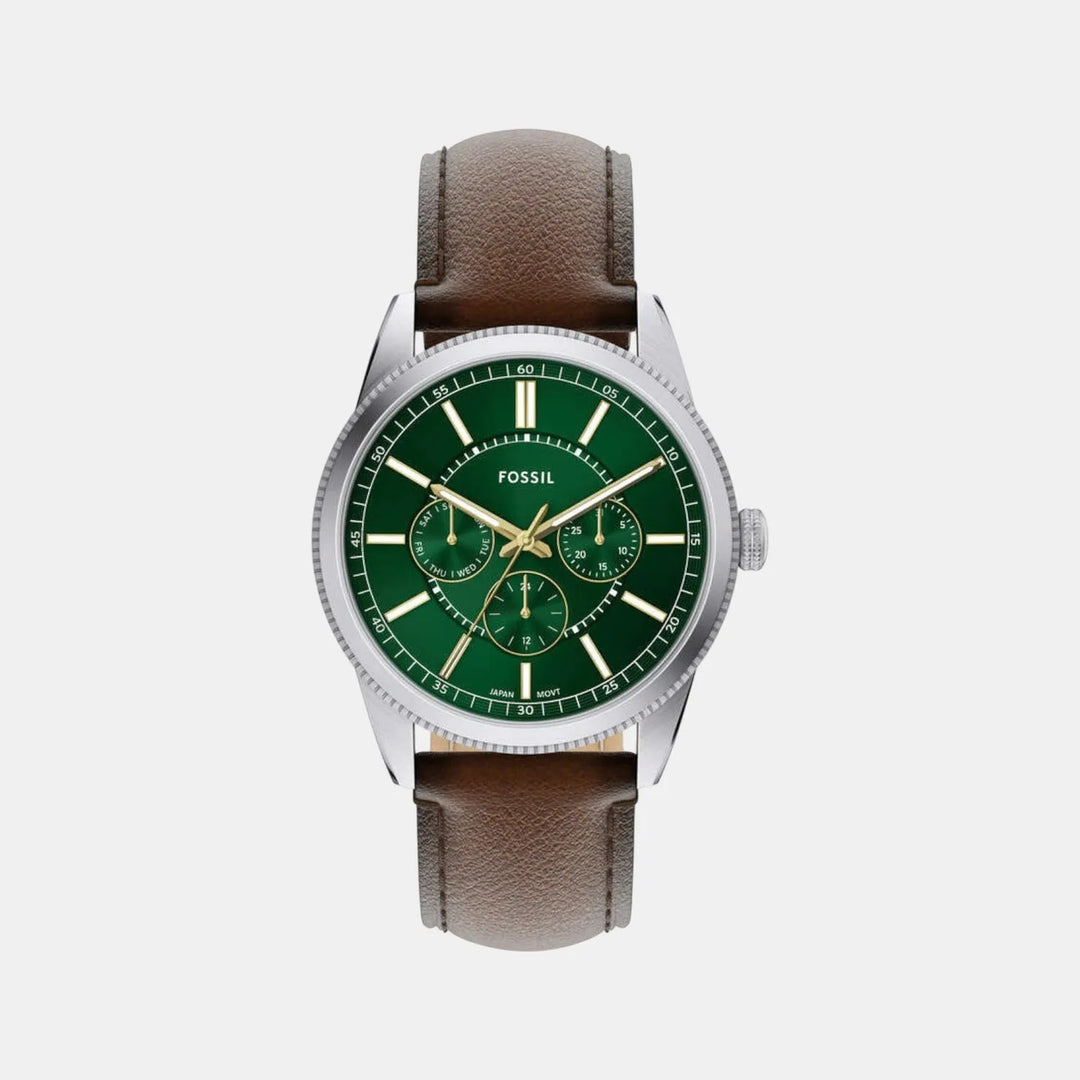 Fossil Pearson FS6137 Green Dial Men&