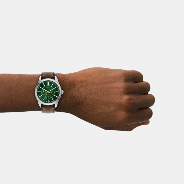 Fossil Pearson FS6137 Green Dial Men&