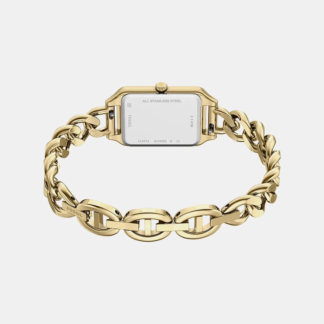 Fossil Raquel ES5478 Gold Dial Women&