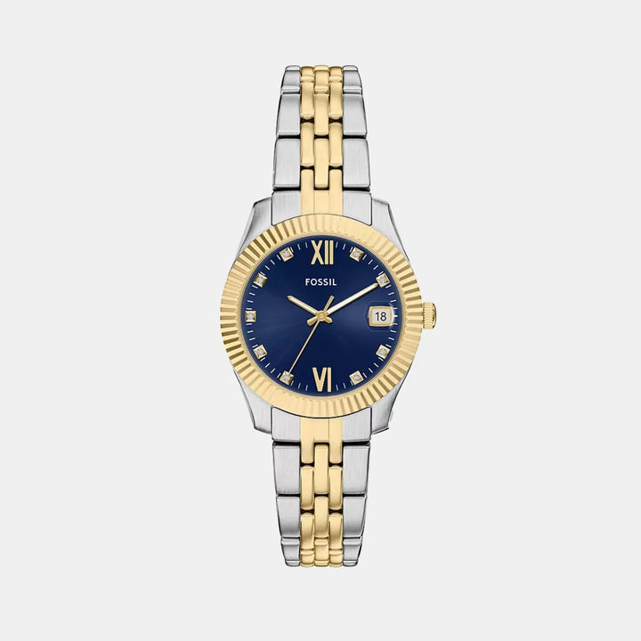 Fossil Scarlette ES5443 Blue Dial Women&