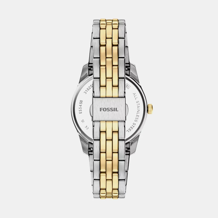 Fossil Scarlette ES5458 Two-Tone Women&