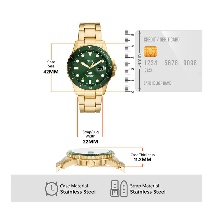 FOSSIL Men Fossil Blu - FS6030I