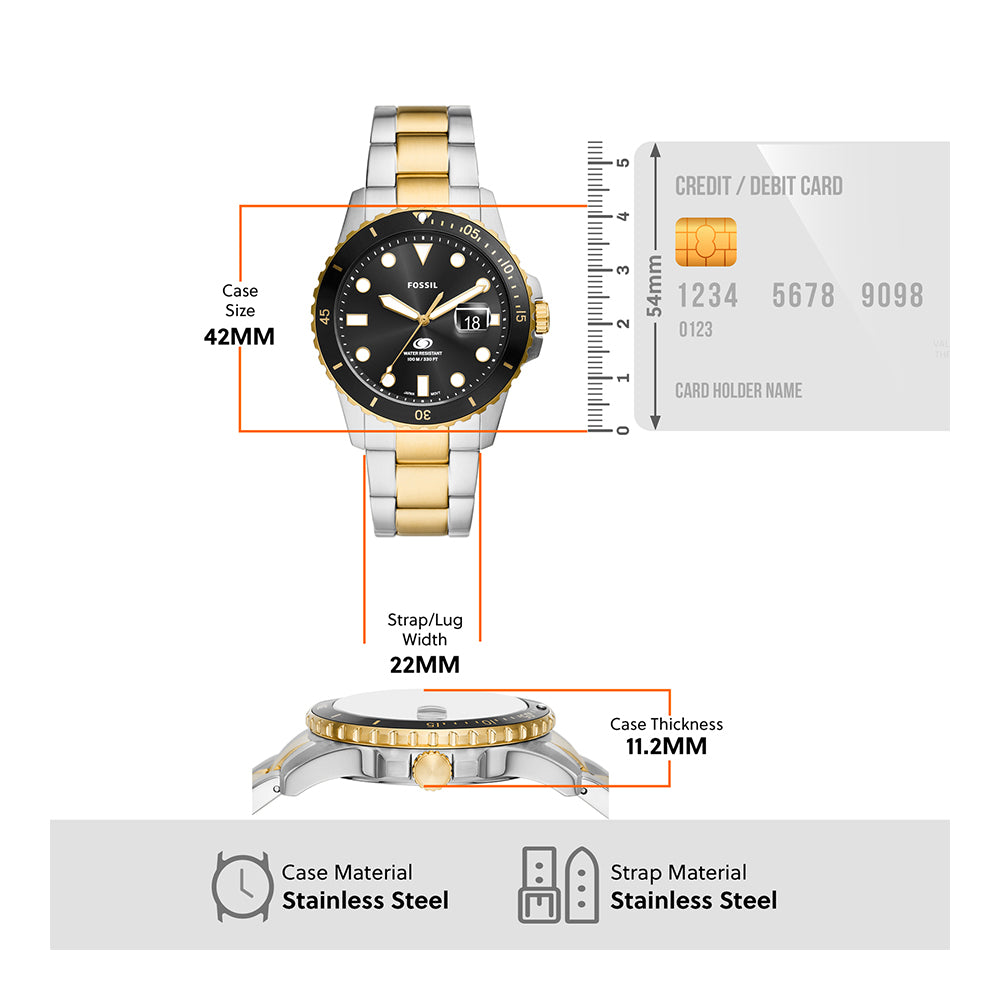 FOSSIL Men Fossil Blu - FS6031I