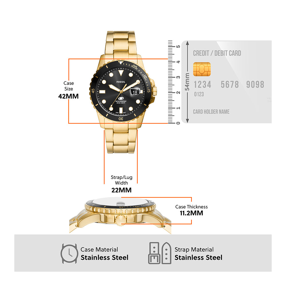 FOSSIL Men Fossil Blu - FS6035I