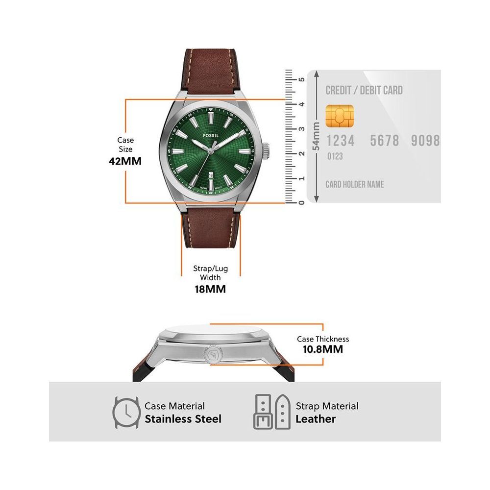 FOSSIL Men Everett FS6080SET